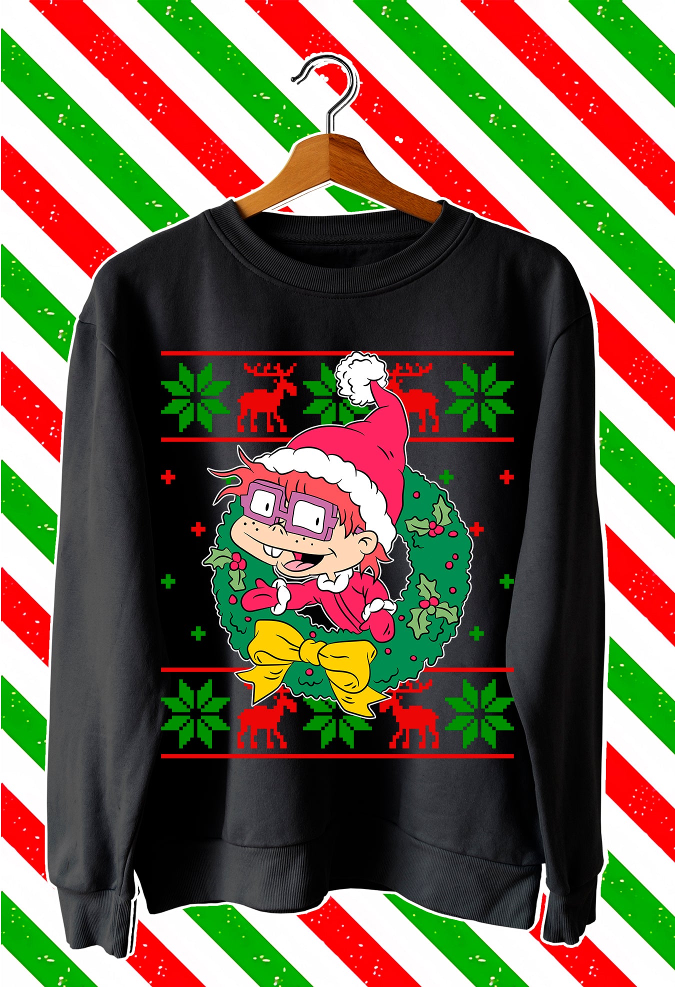 Rugrats ugly sweater .