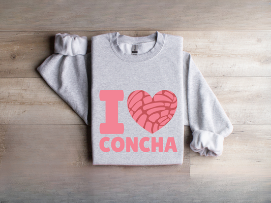 I heart concha