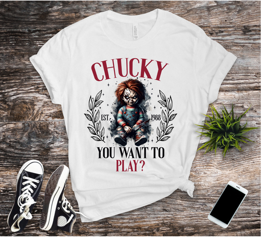 Chucky you want to play