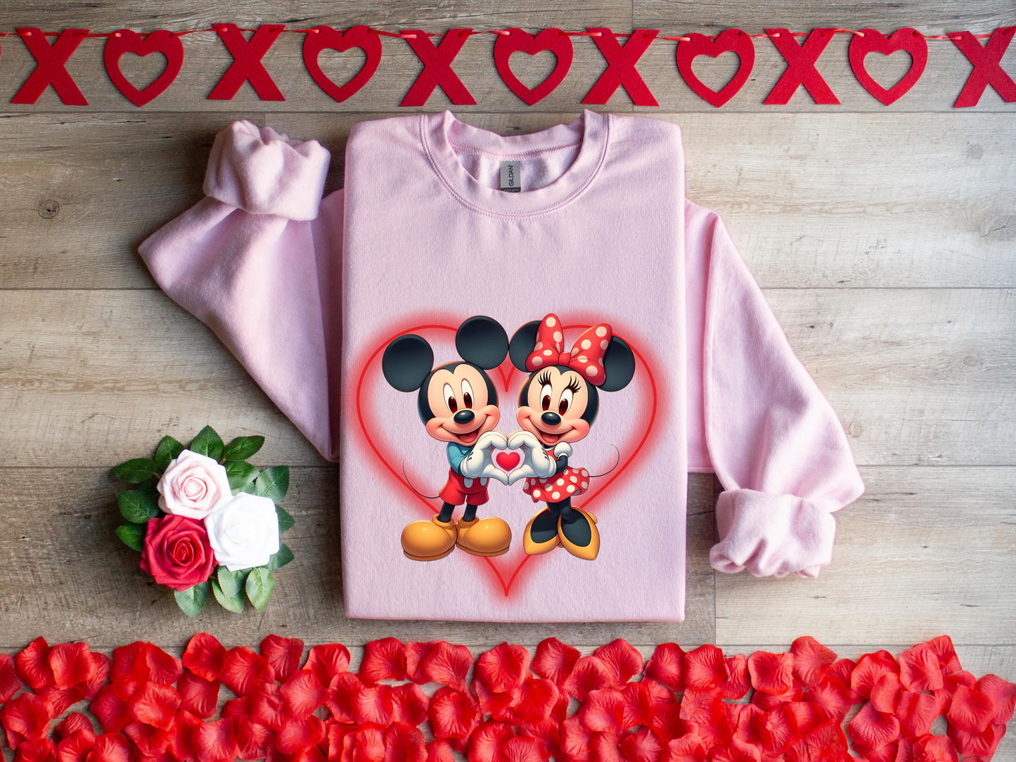 Mickey And Minnie Heart