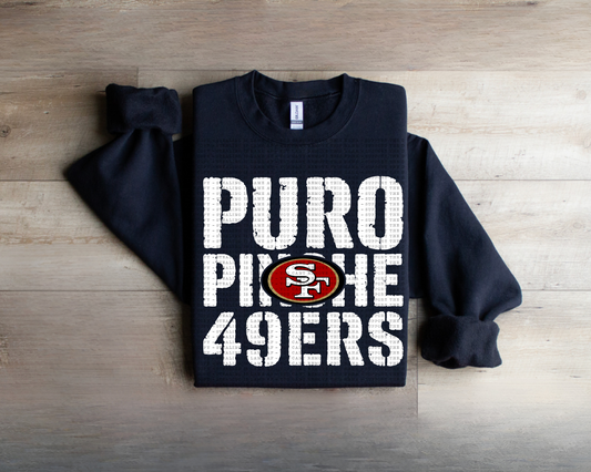 puro pinche 49ers white