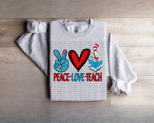 peace love teach