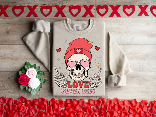 love_never head skull with Bennie