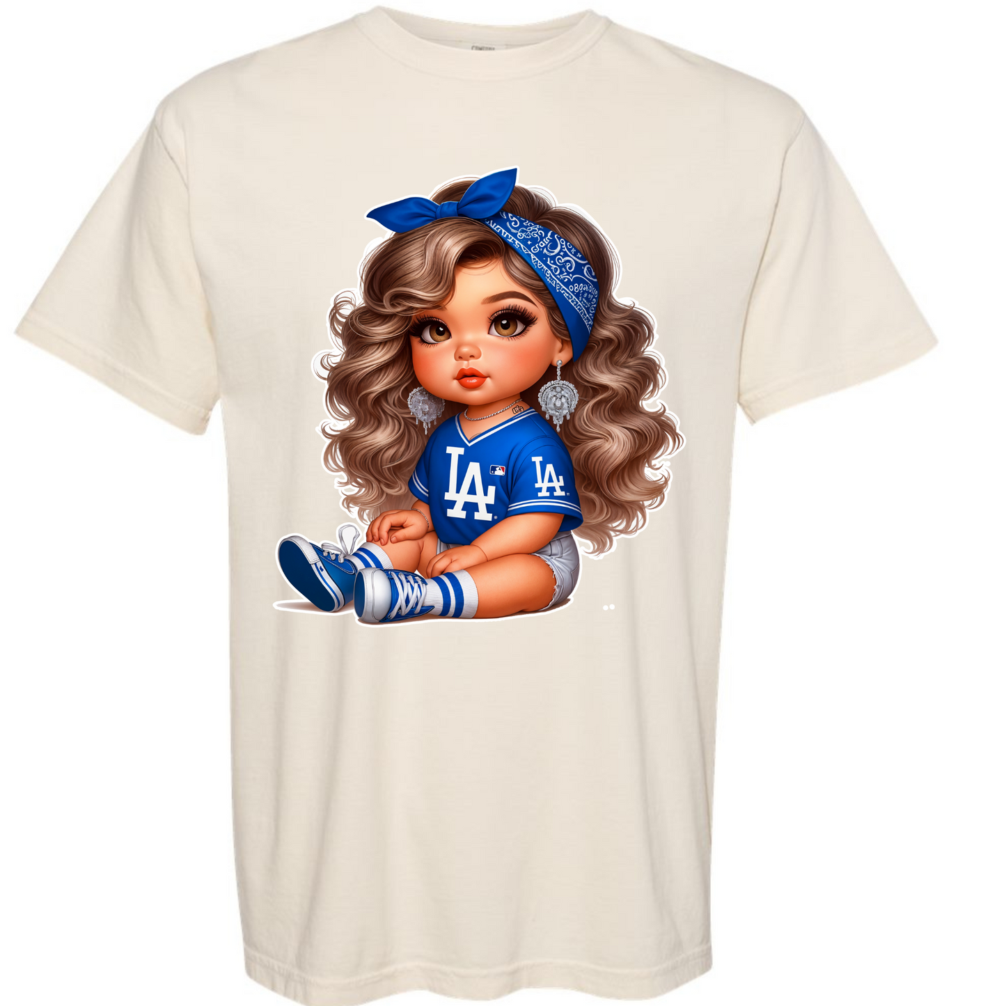 Cute Girl Los Angeles Dodgers 2