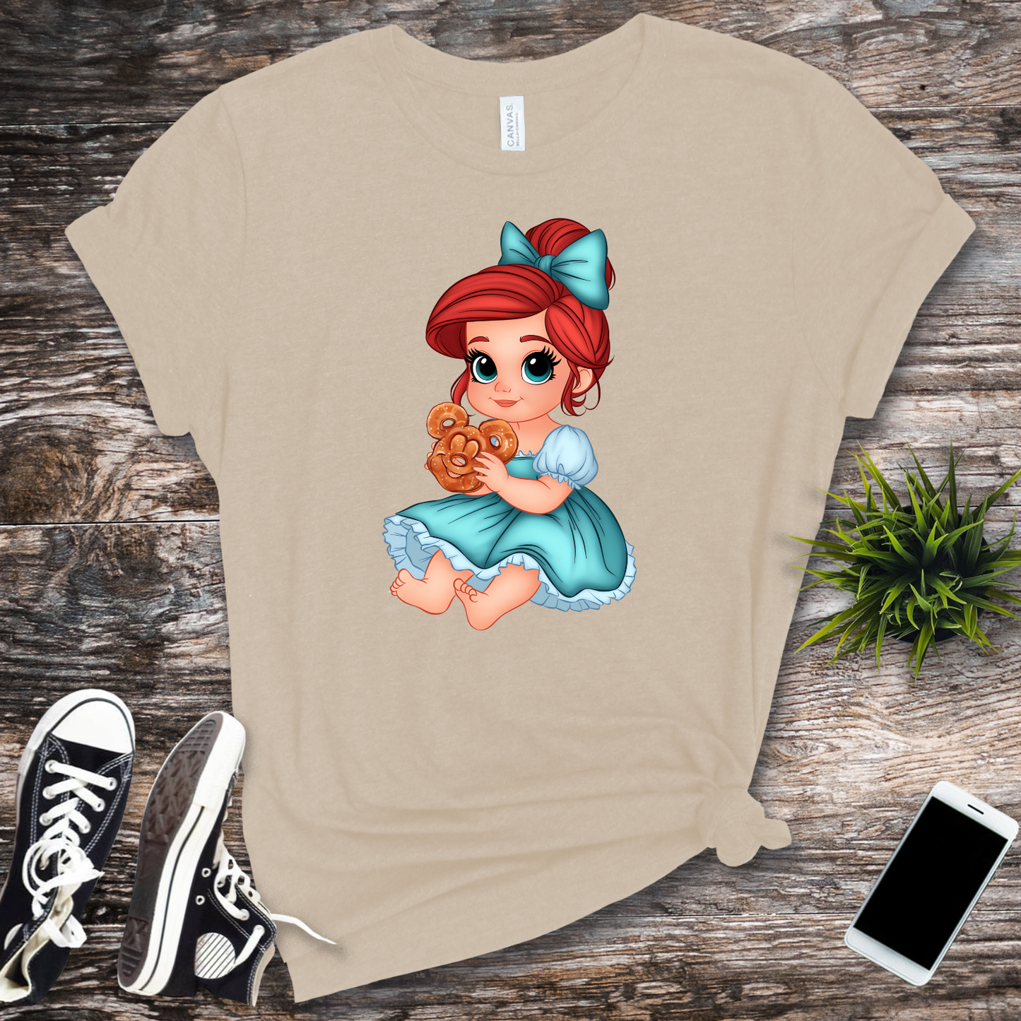 Ariel pretzel