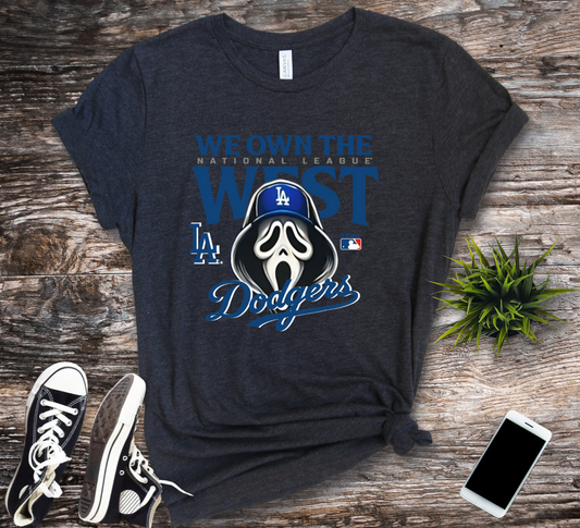 dodgers we own the west ghost face