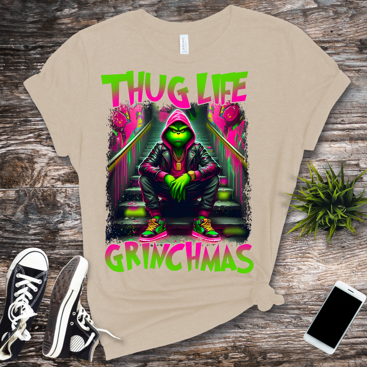 thug life grinchmas