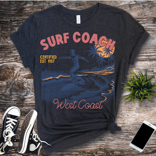 Surf Coach - Certified - Est. 1987 -  West Coast