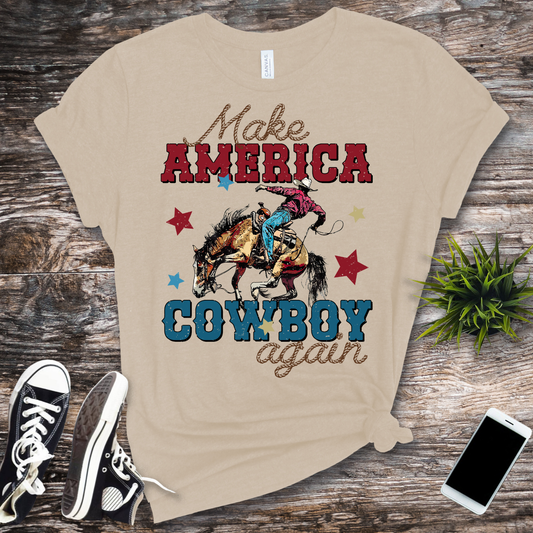 Rustic Make America Cowboy Again