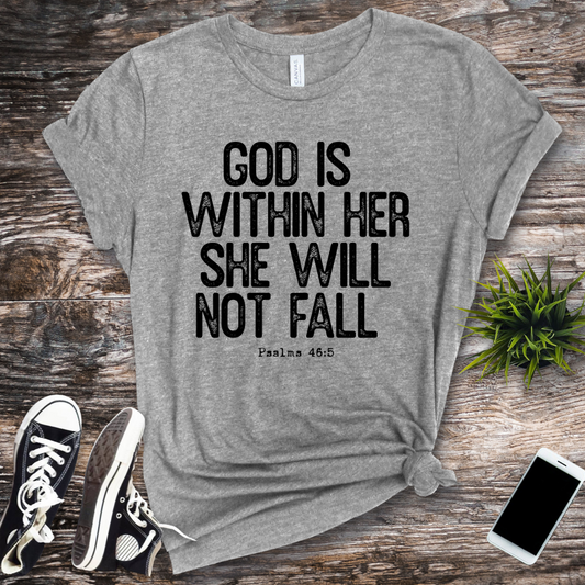 god is within her .