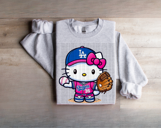 Pink Hello Kitty Dodgers