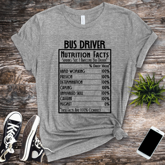 Bus Driver Nutrition Facts