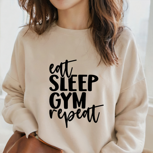 eat sleep gym repeat