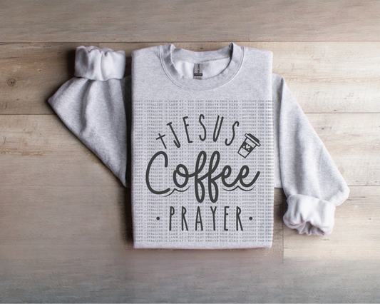 Jesus coffee prayer