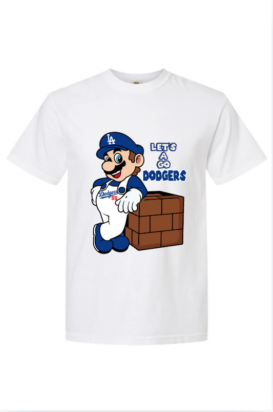 MARIO LETS GO DODGERS